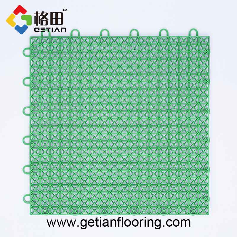 Outdoor Interlocking Sports Flooring Outdoor Basketball Court